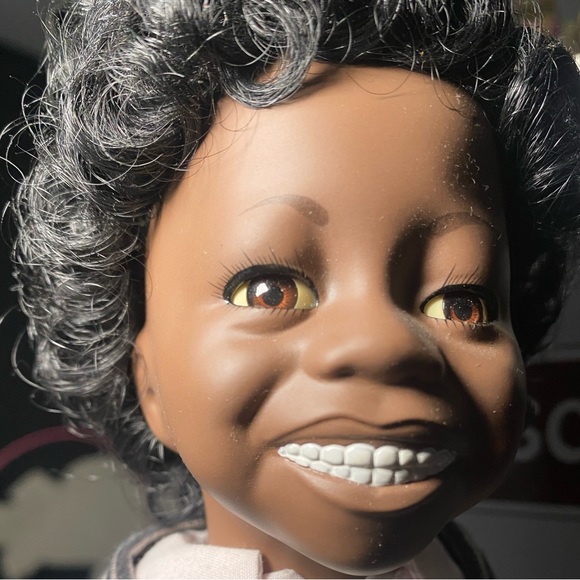 The Little Rascals Buckwheat Vintage Porcelain Doll - Picture 3 of 10